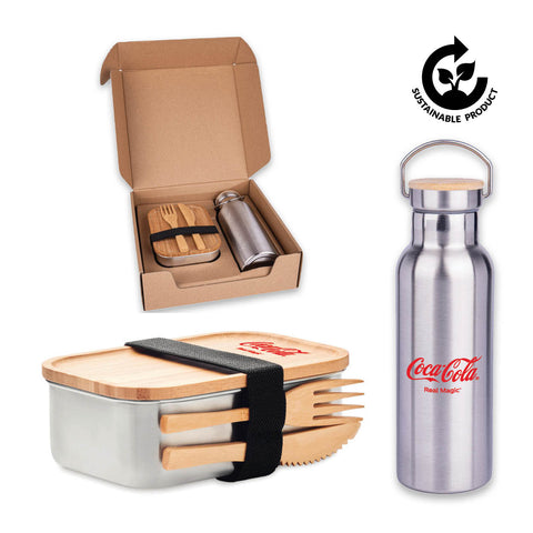 CHAVES - Hans Larsen Set of Lunch Box and Vacuum Bottle
