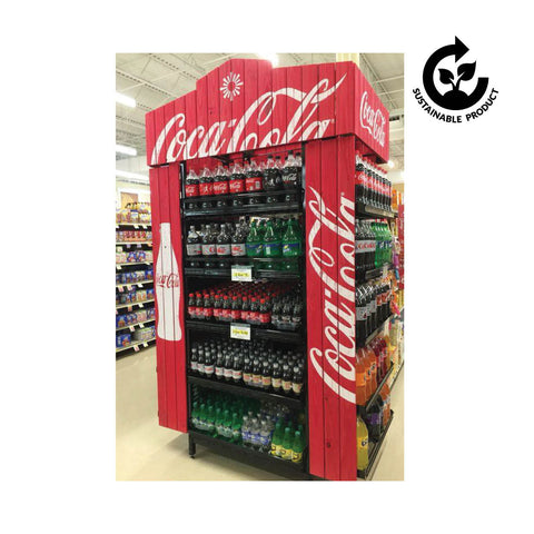 Reclaimed Wood Gondola End