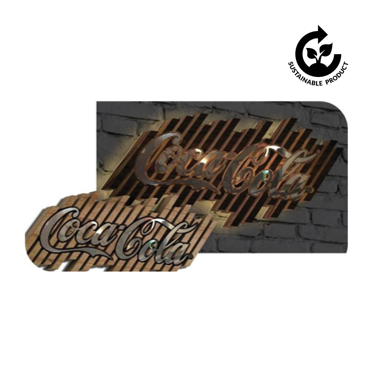 Wooden Light Sign