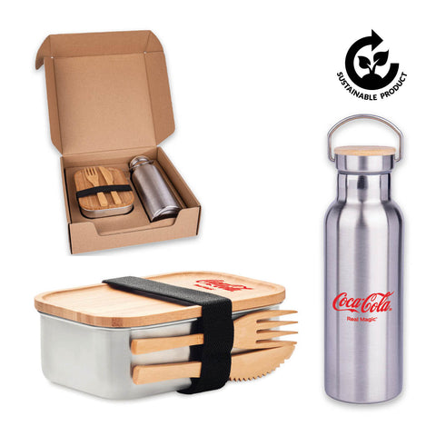 CHAVER-Han Larsen Set of Lunch Box and Bottle