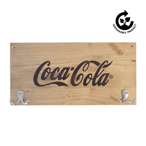 Wooden Sign Board Aluminium Logo