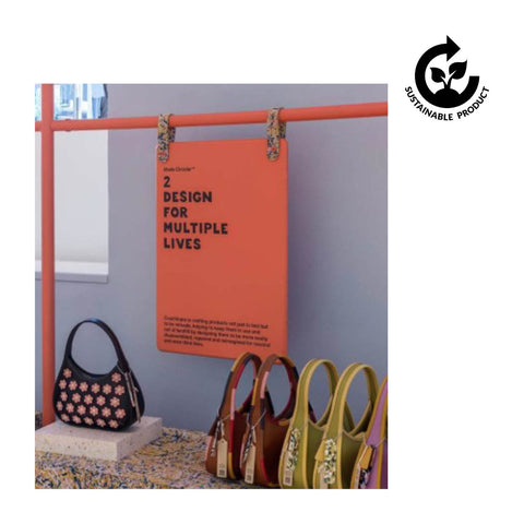 Sustainable Store Handbag Display