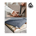 Laptop Sleeve made from Recycled Felt and Apple Leather