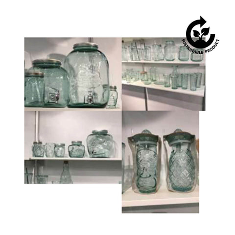 Recycled Glassware