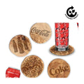 Woodcut Coasters