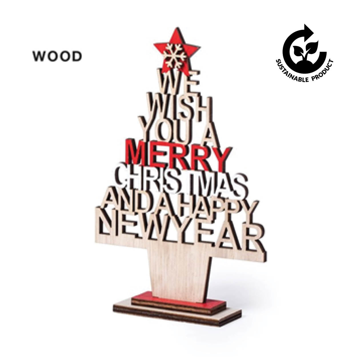 Wooden Christmas Tree