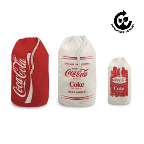 Coca-Cola Cotton Drawstring Bag