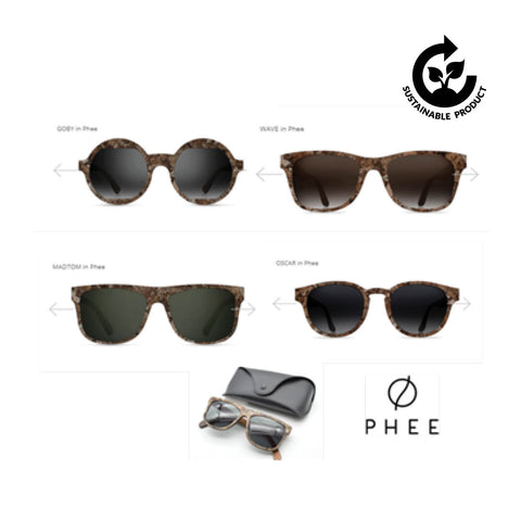 Sunglasses made of Dead Leaves of Sea Grass (Handmade)