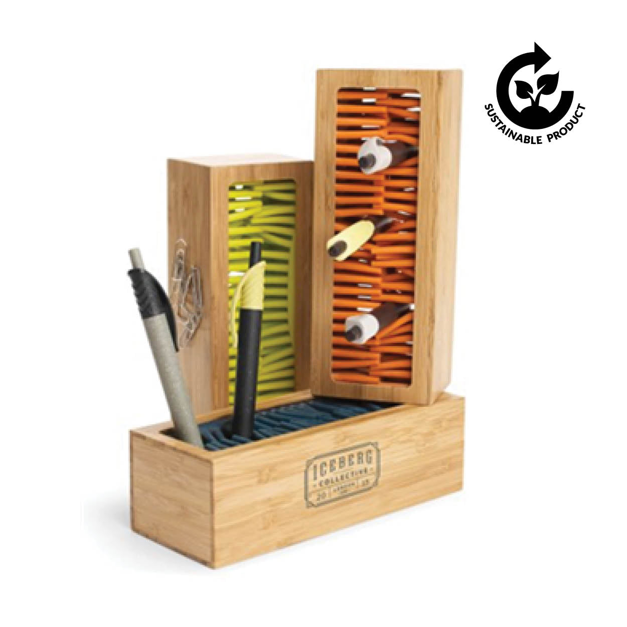 Bamboo Pencils Box