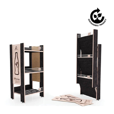 Sustainable Flat Pack Display