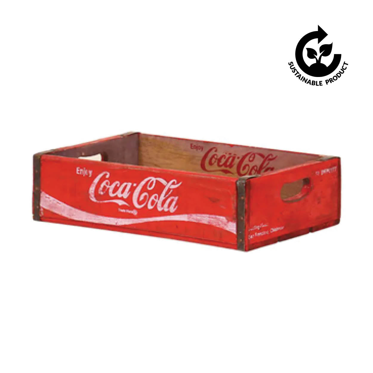 Coca-Cola Wooden Organiser Box