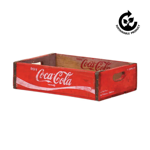 Coca-Cola Wooden Organiser Box
