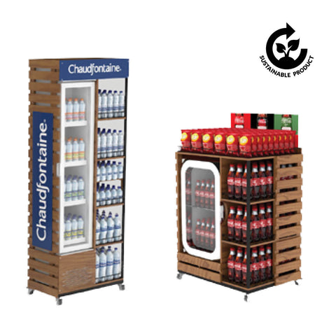 Cooler Fridge Display