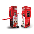Coca-Cola Fridge with Wheels
