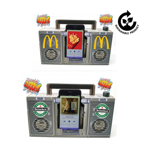 Paper Boom Box Speaker