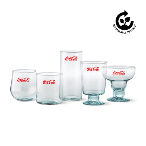 Recycled Windshield Drinking Glasses