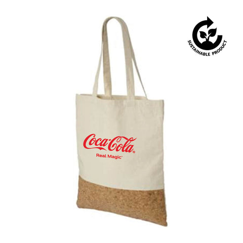 Cork and Cotton Tote Bag