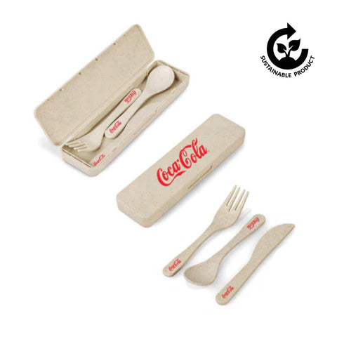 Devour Wheat Straw Cutlery Set