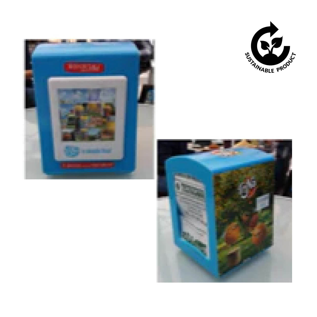 Shopper Interactive Fun & Economic Napkin-Menu Puzzle Holder