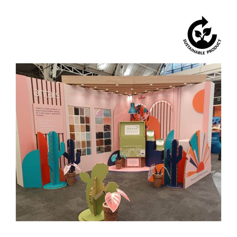 Paper-Based Exhibition Stand