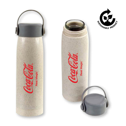 RABI - Eco-neutral Wheat Straw Glass Bottle - 380m