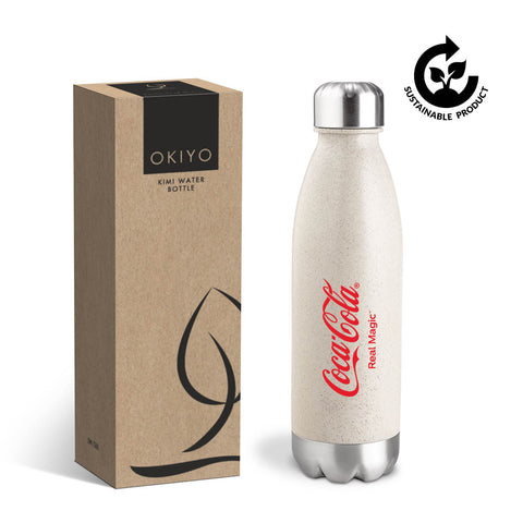 Okiyo Kimi Wheat Straw Water Bottle - 680ml