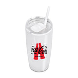 Altitude Daytona Plastic 2-In-1 Double-Wall Tumbler & Straw - 600ml