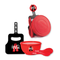 BBQ Fan with Salad Bowl and Spoons
