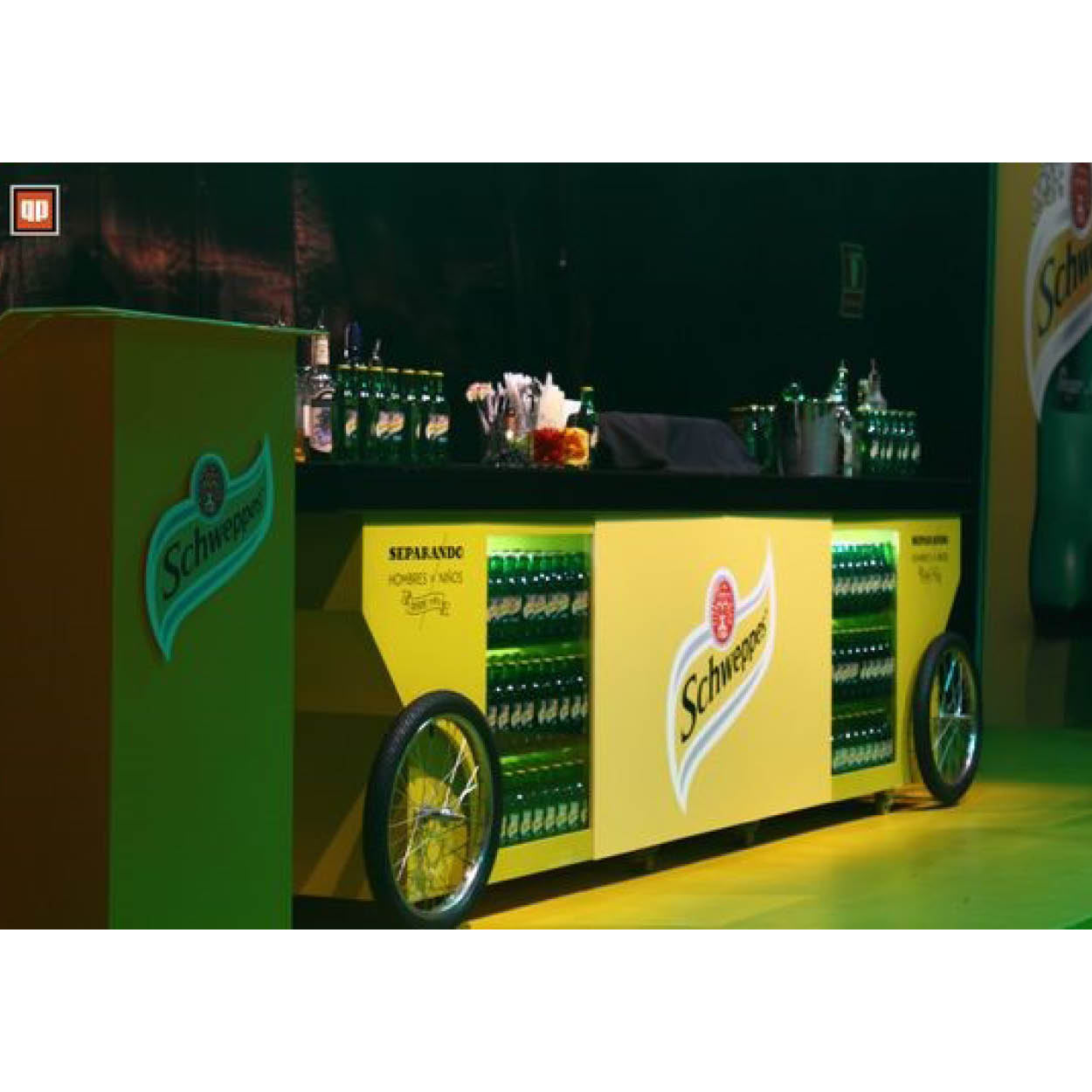 Branded Kiosk Table