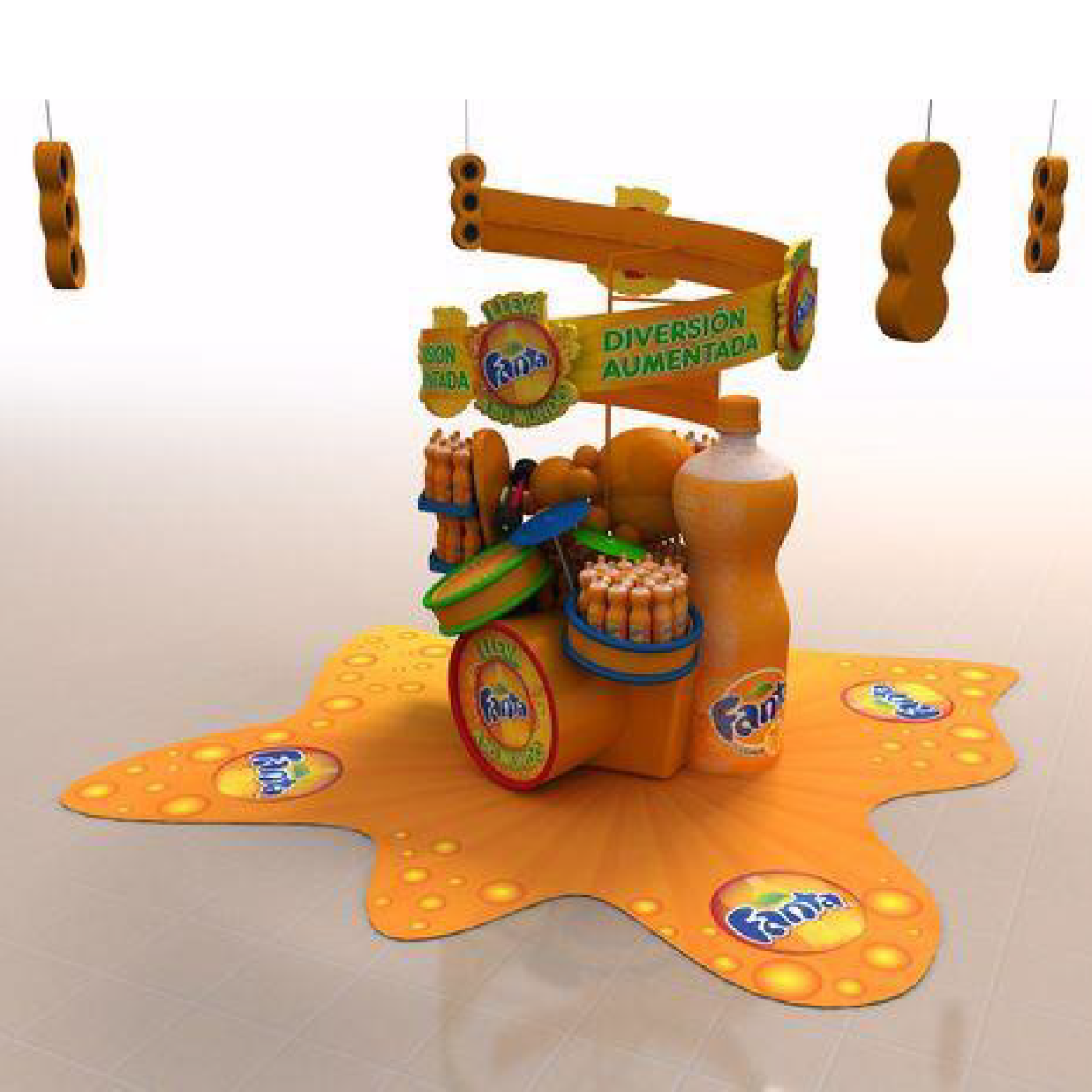 Bulk Display - Fanta