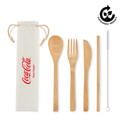 Bamboo Cutlery Set