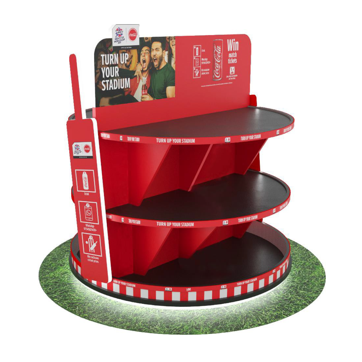Coca-Cola Cricket Display 1