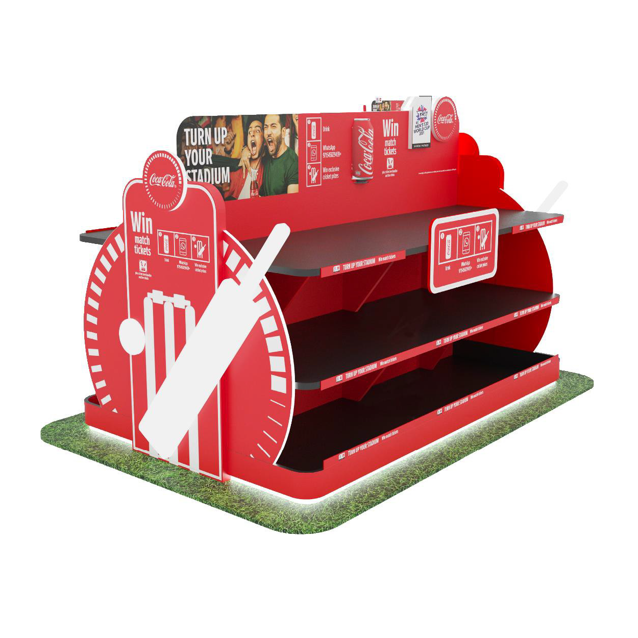 Coca-Cola Cricket Display 2