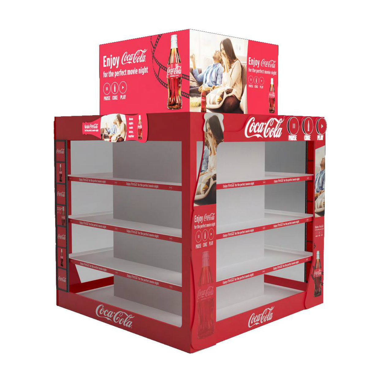 Coca-Cola Pillar Cladding