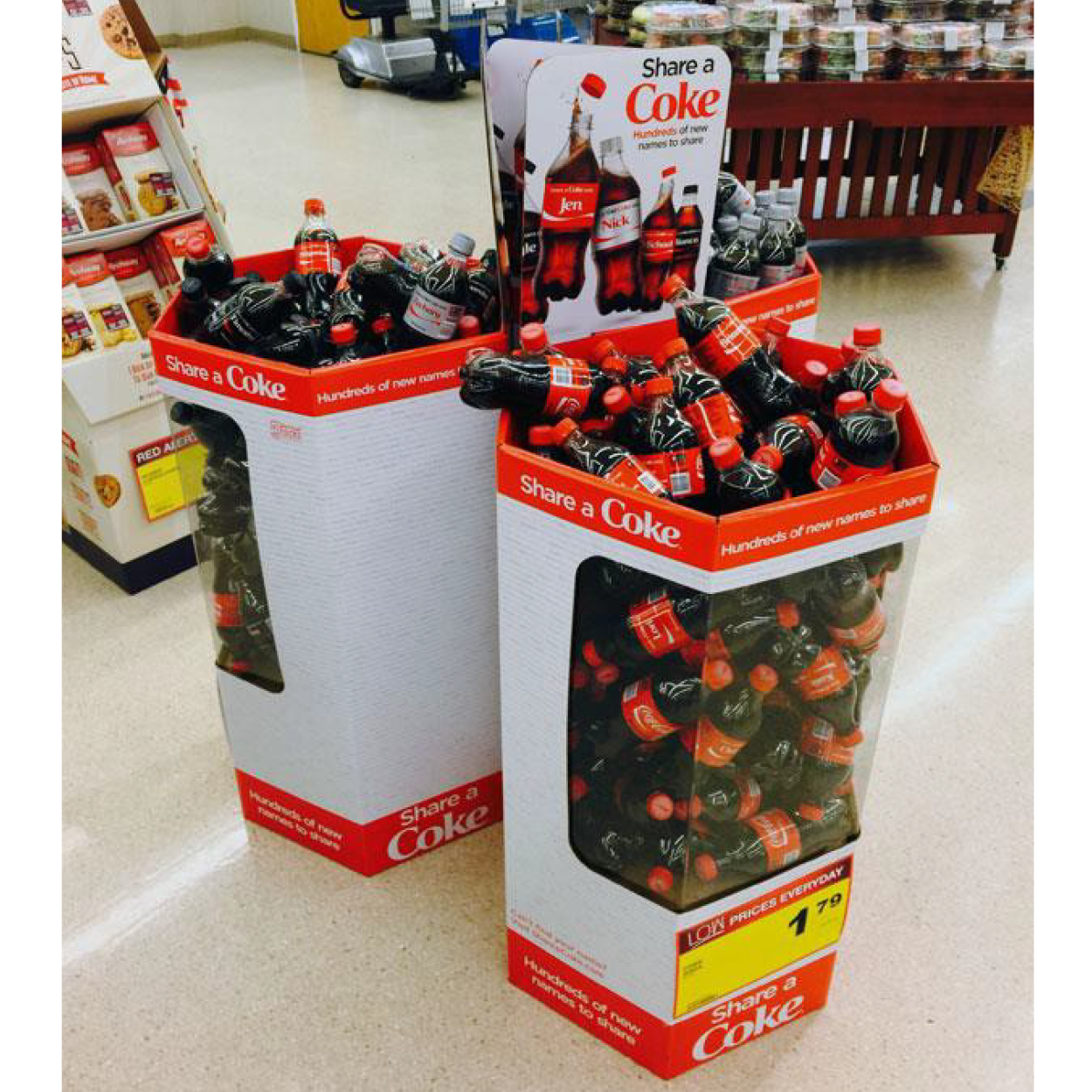 Coca-Cola Dumpbin
