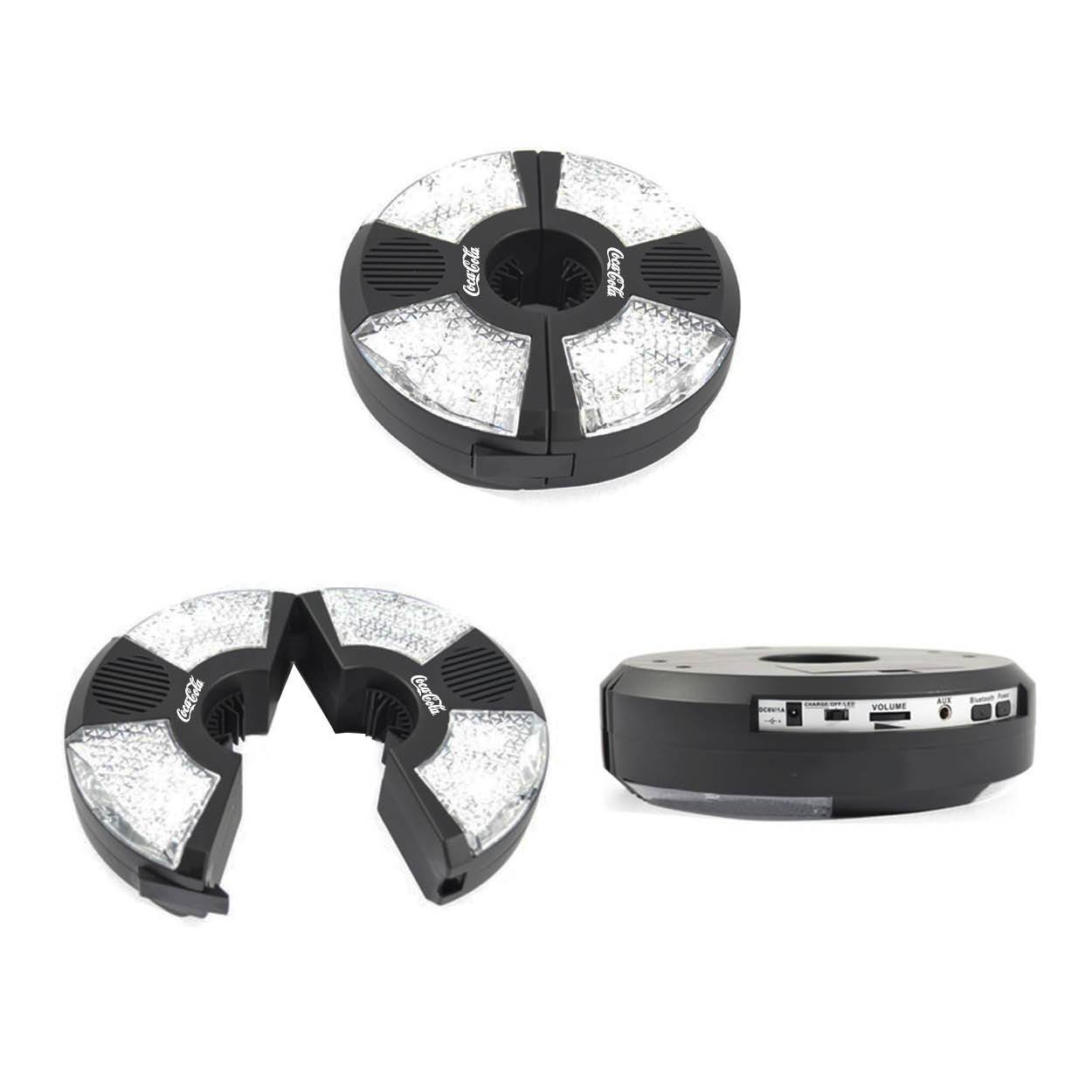 Umbrella Base LED Light With Bluetooth Wireless Speaker