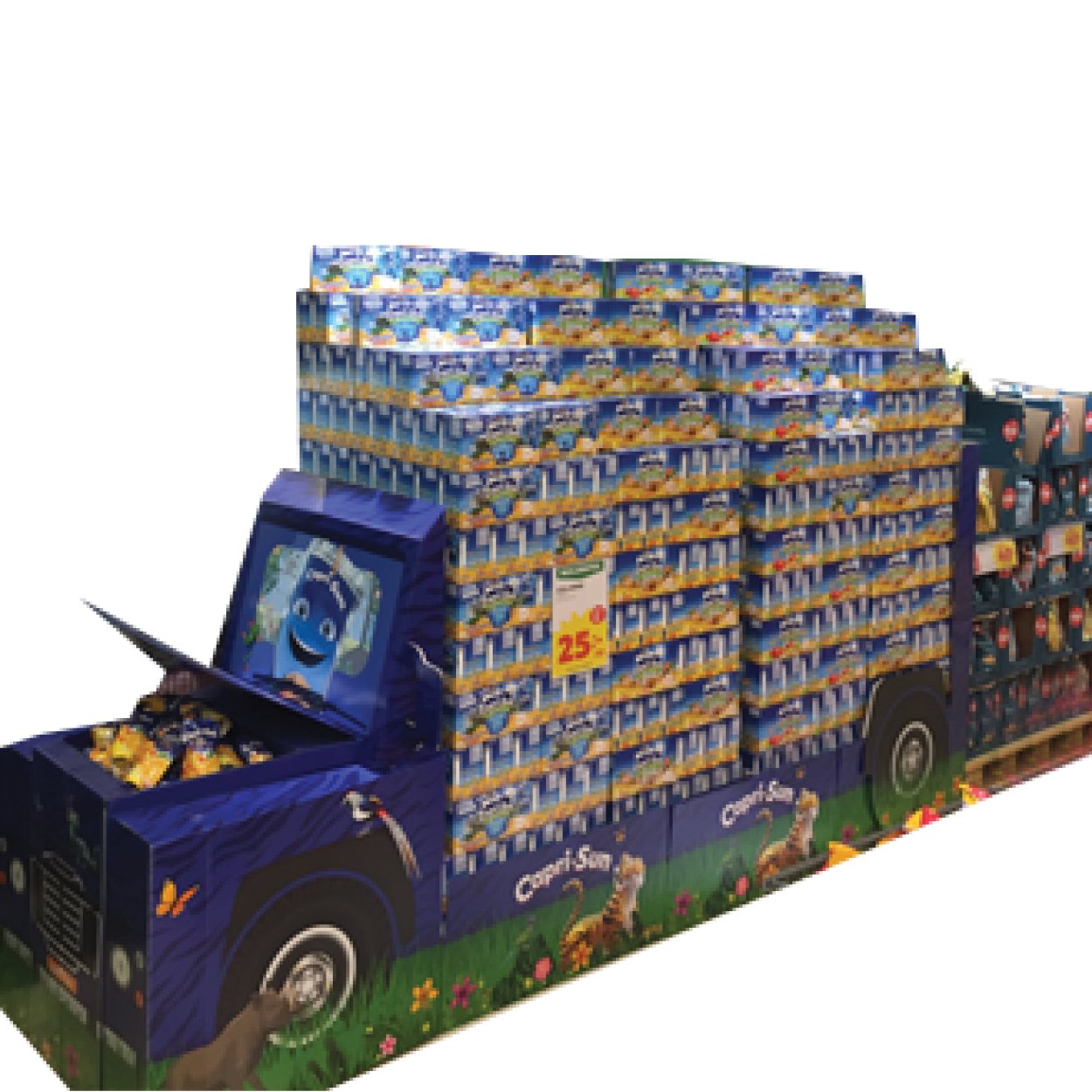 Capri-Sun Animal Edition Jeep for 2-4 Euro Pallets