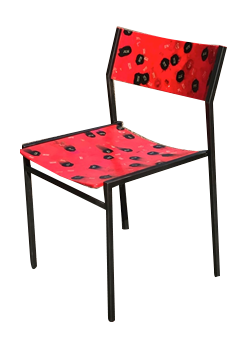 Chair made from Recycled Plastic Bottle Caps
