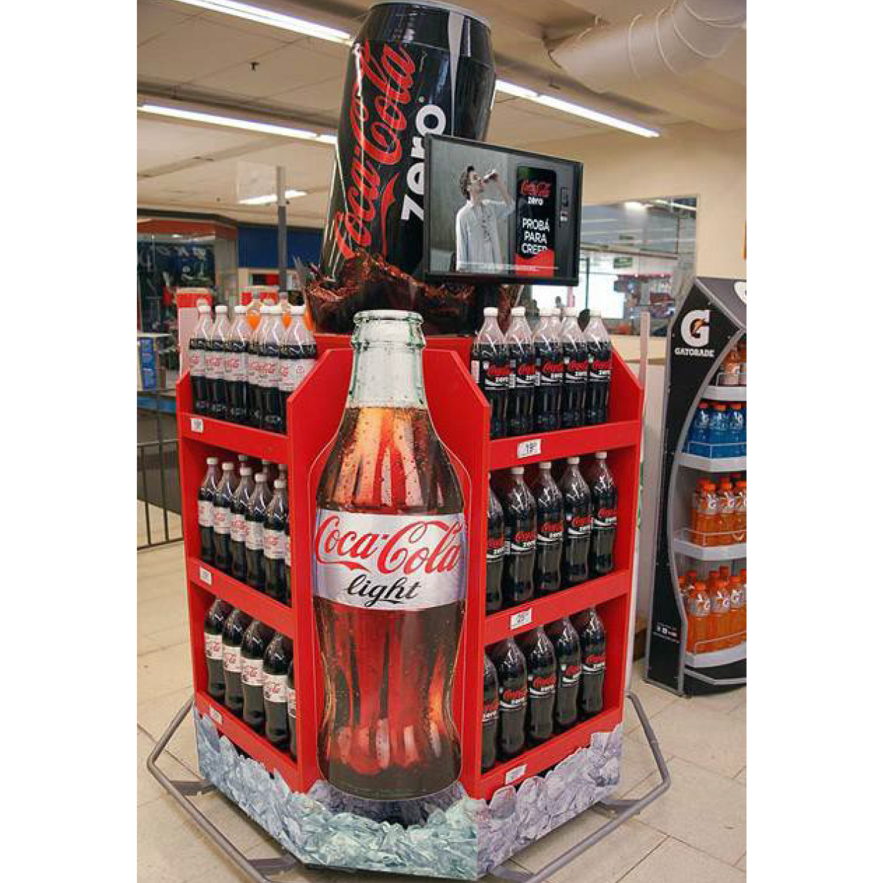 Coca-Cola  Bulk  Display