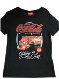 Coca-Cola Christmas Black T-shirt