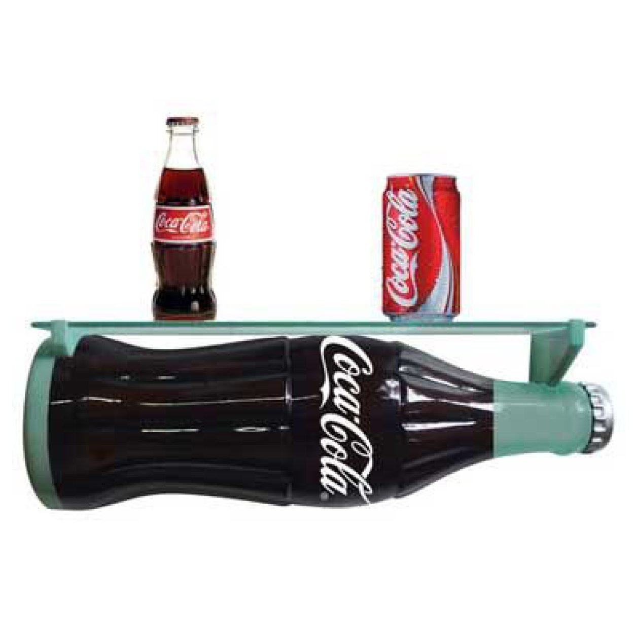 Coca-Cola Contour Bottle Shelf