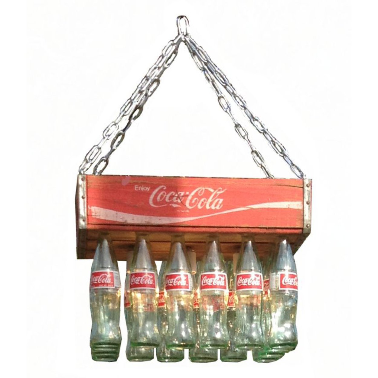 Coca-Cola Crate and Bottle Light