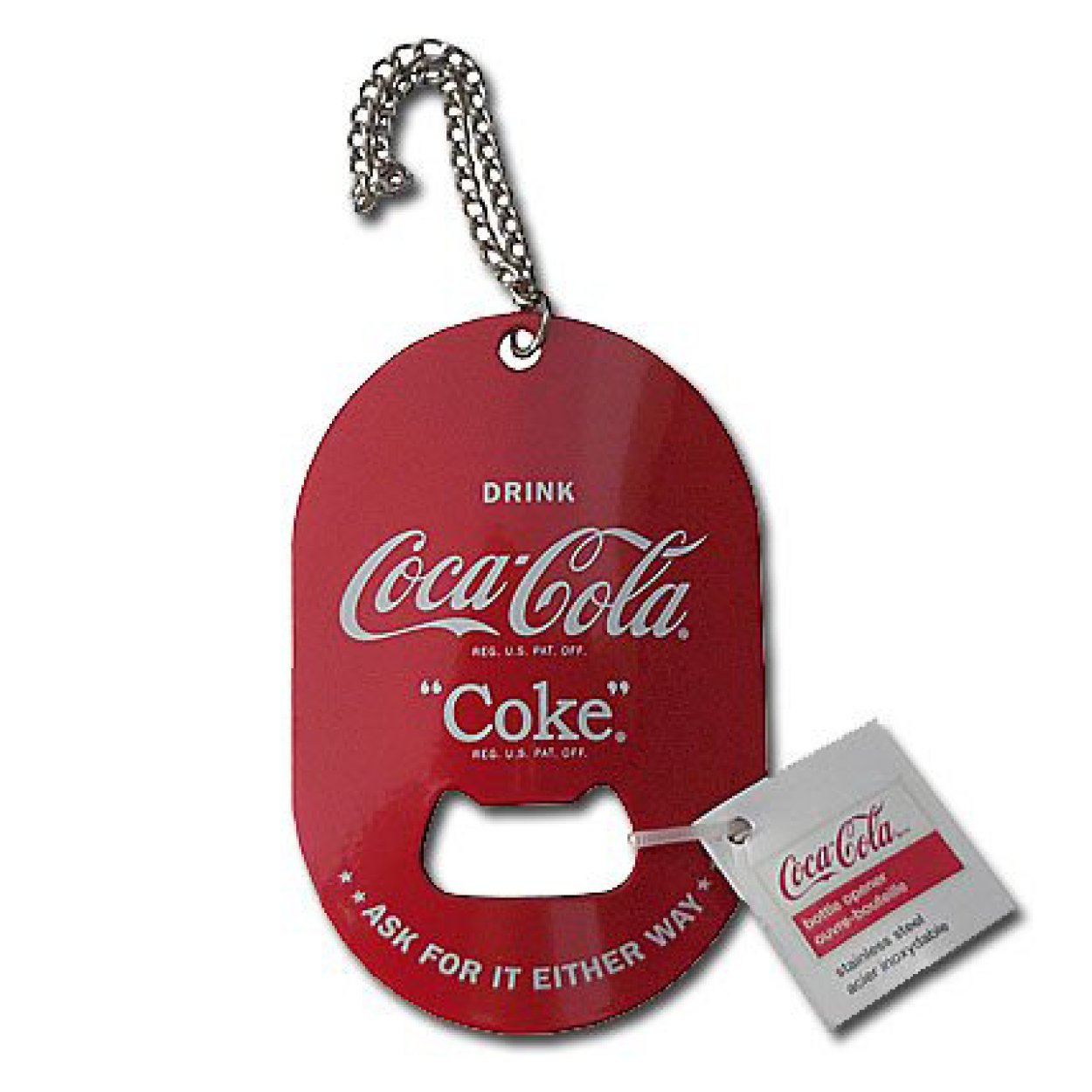Coca-Cola Key Chain Bottle Opener
