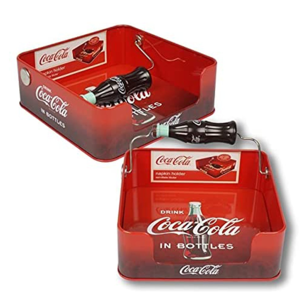 Coca-Cola Metal Napkin Holder