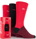 Coca-Cola Striped Foot Cotton Socks