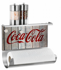 Coca-Cola Wood Magnetic Kitchen Roll Holder
