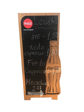 Coca-Cola Wooden A-Stand V1