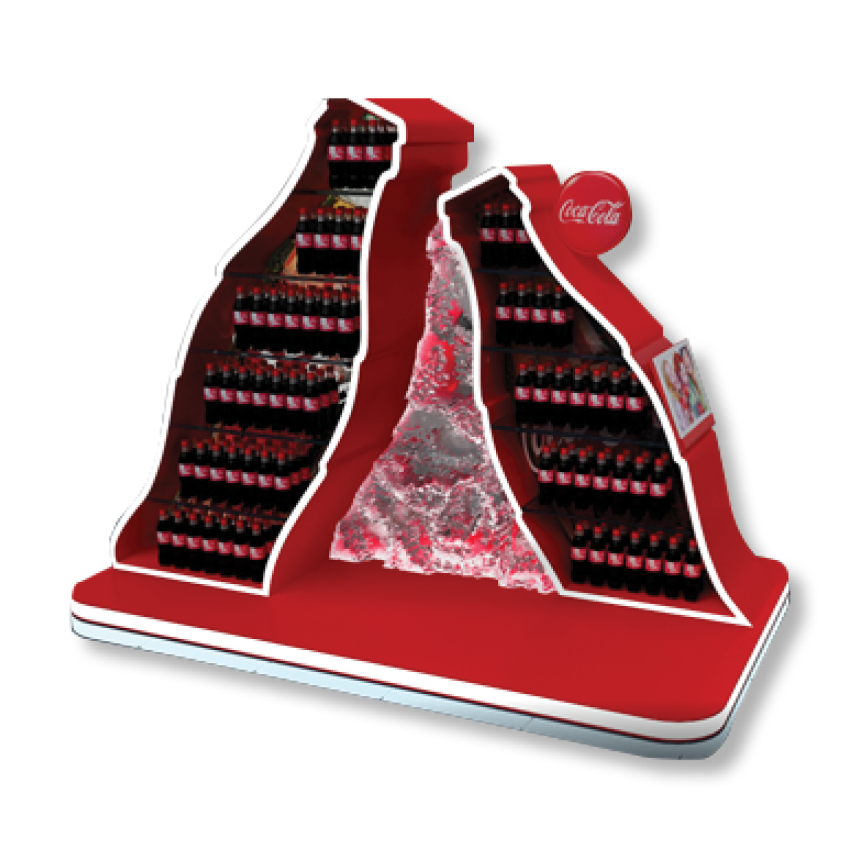 Coca-Cola Ice Display