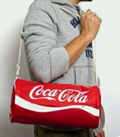 Coca-Cola Red Duffel Bag