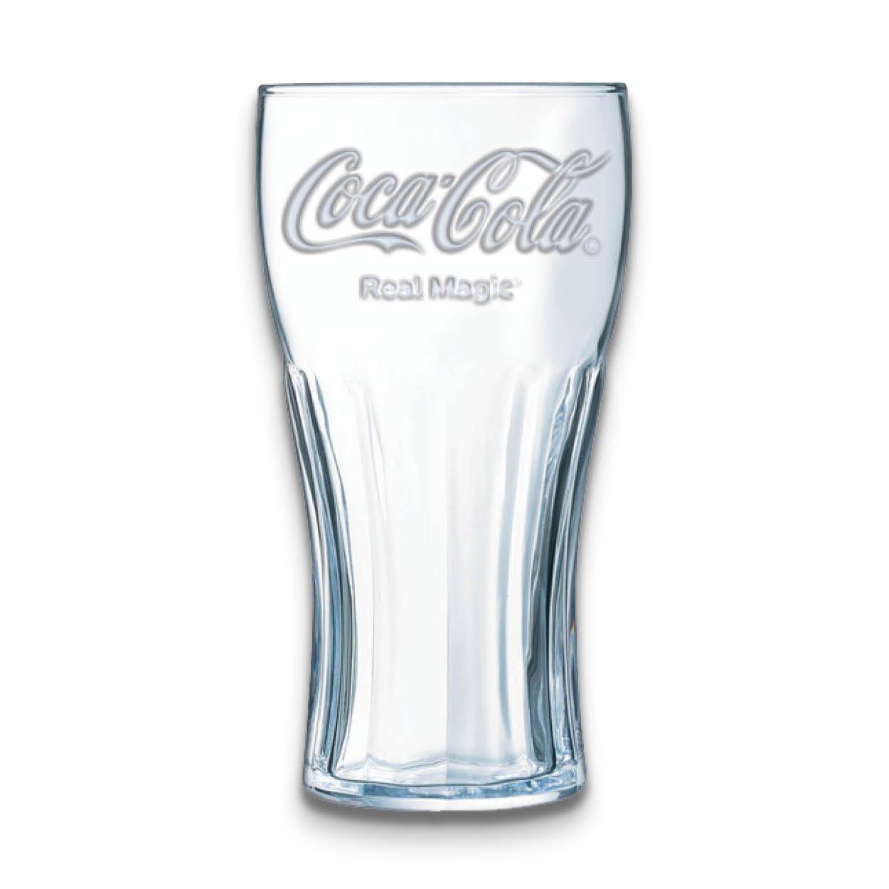 Coke Contour Glass